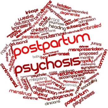 postpartum psychosis: depression therapy image
