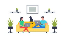 Working From Home, Together. (Relationship Counseling) image