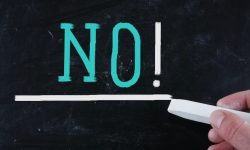 Confidently Saying "No" image